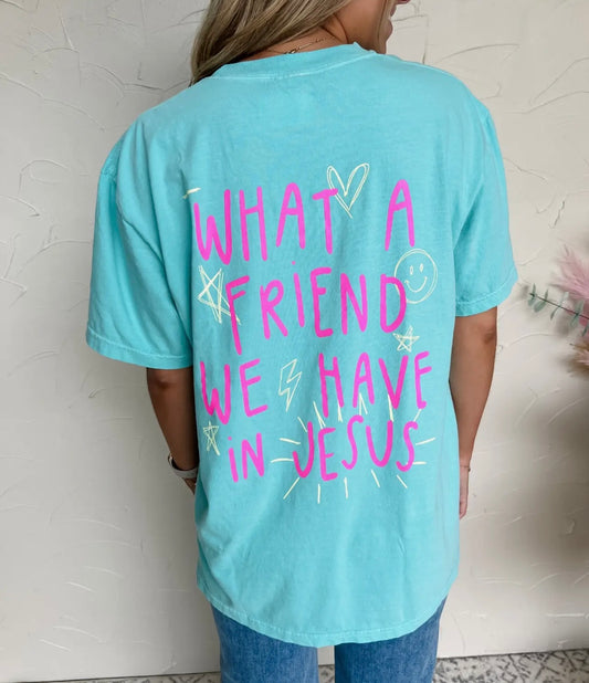 FRIEND IN JESUS TOP