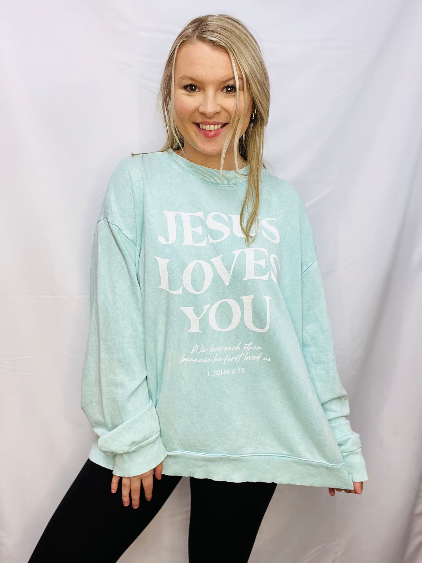 JESUS LOVES YOU SWEATSHIRT