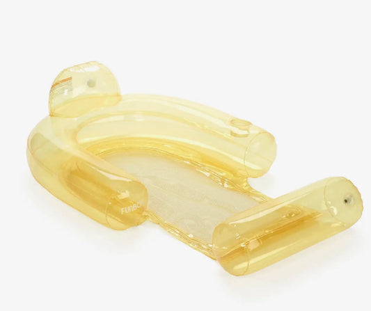 FUNBOY YELLOW MESH POOL FLOAT