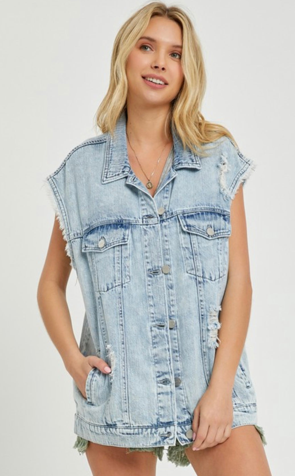 RETRO DENIM VEST