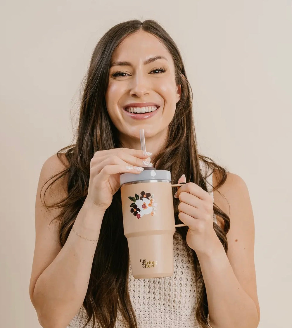 DARLING EFFECT 20 OZ BLOOM TUMBLER