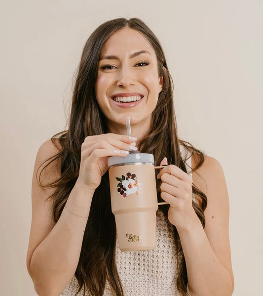 DARLING EFFECT 20 OZ BLOOM TUMBLER