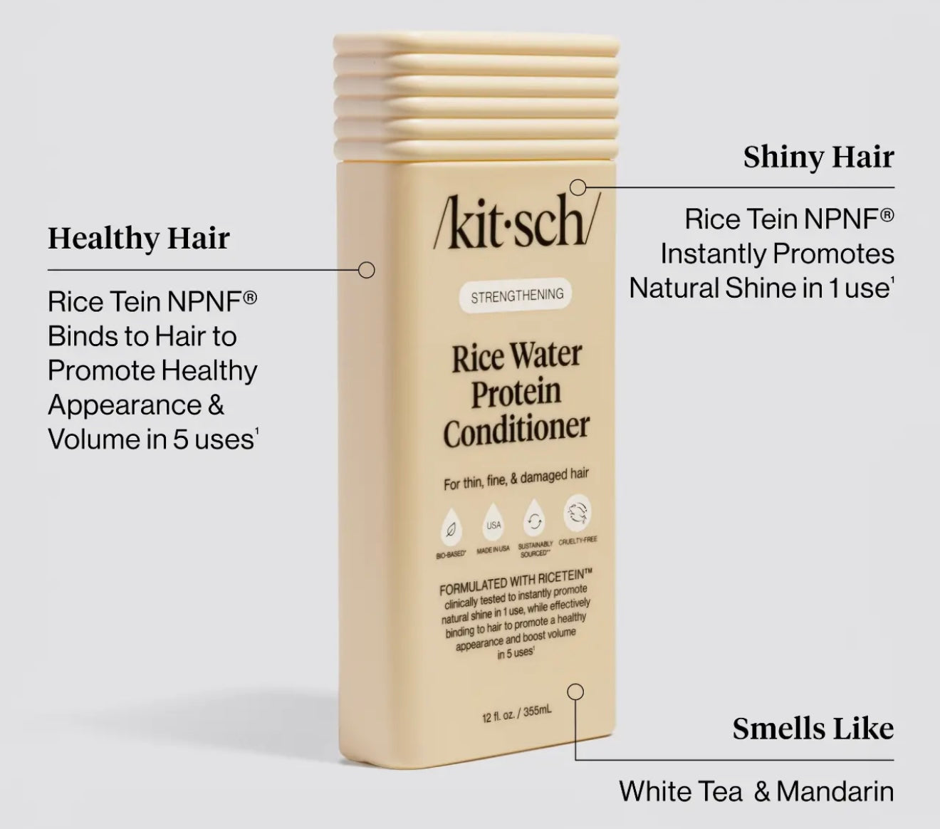 KITSCH RICE WATER SHAMPOO AND CONDITIONER COMBO