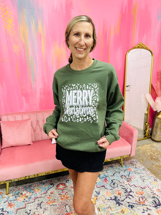 MERRY CHRISTMAS SWEATSHIRT