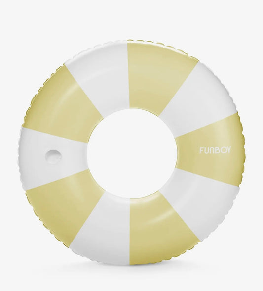 FUNBOY YELLOW VINTAGE POOL FLOAT