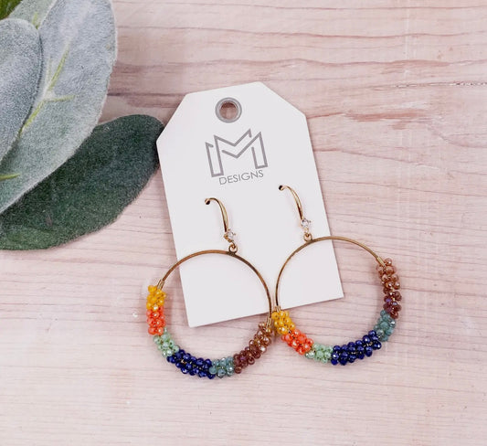 RHYLEE EARRINGS - BRIGHT MULTI