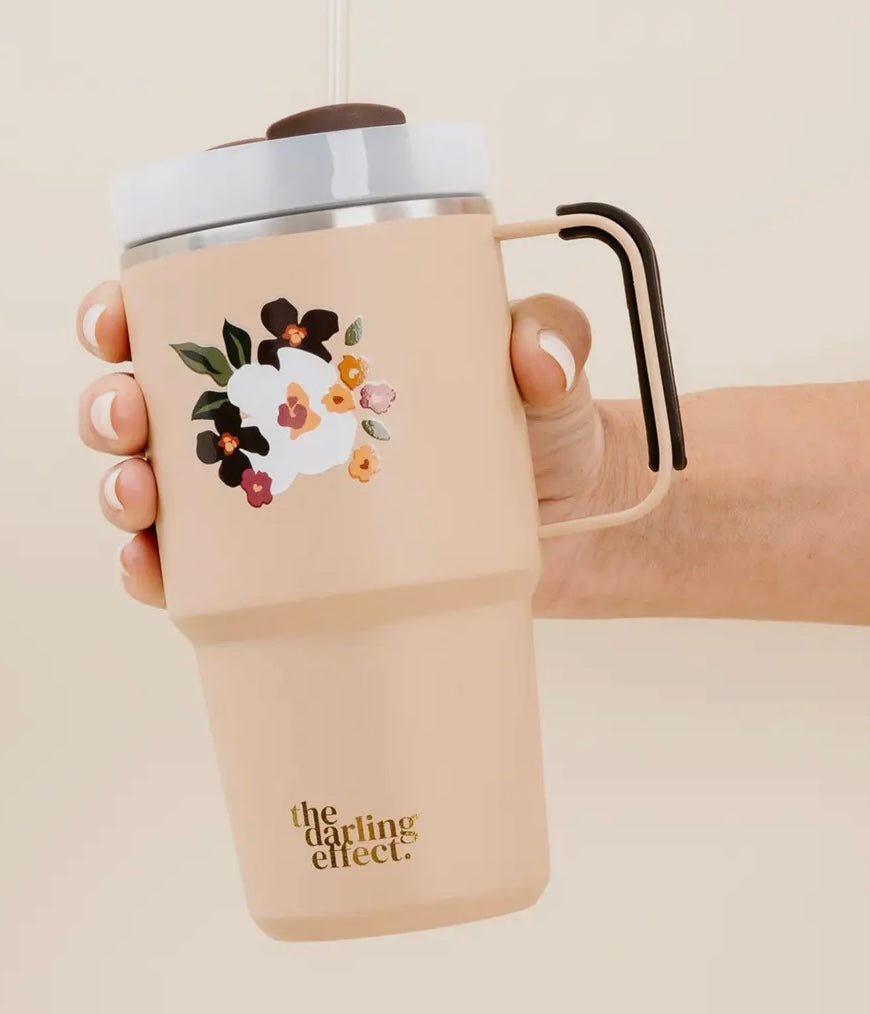 DARLING EFFECT 20 OZ BLOOM TUMBLER