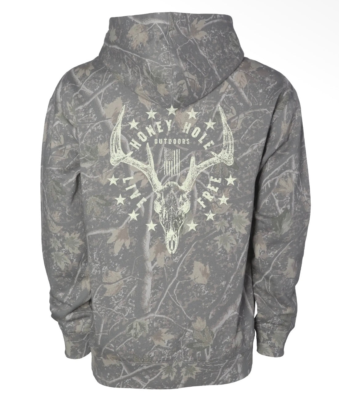 LIVE FREE CAMO HOODIE