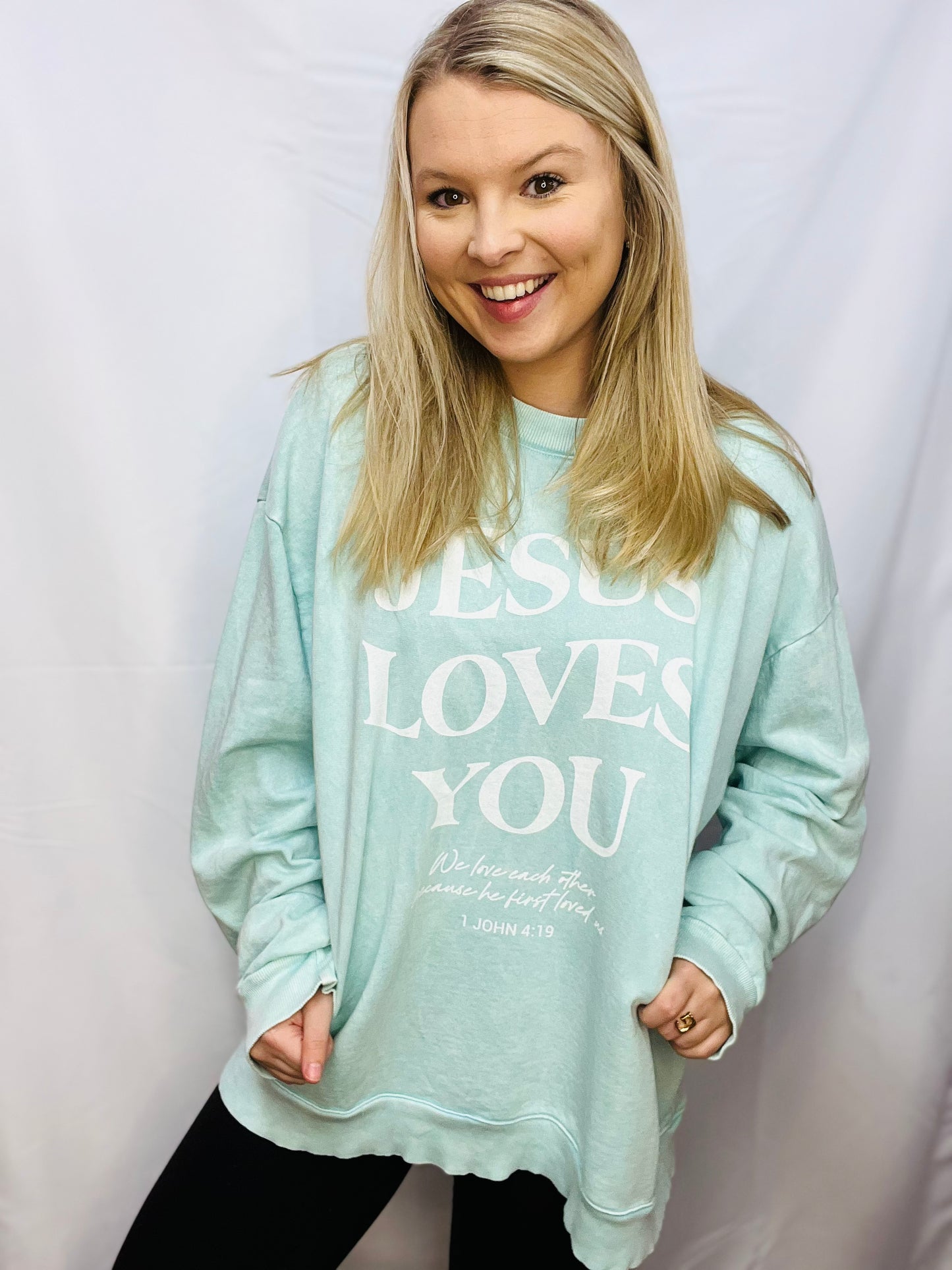 JESUS LOVES YOU SWEATSHIRT