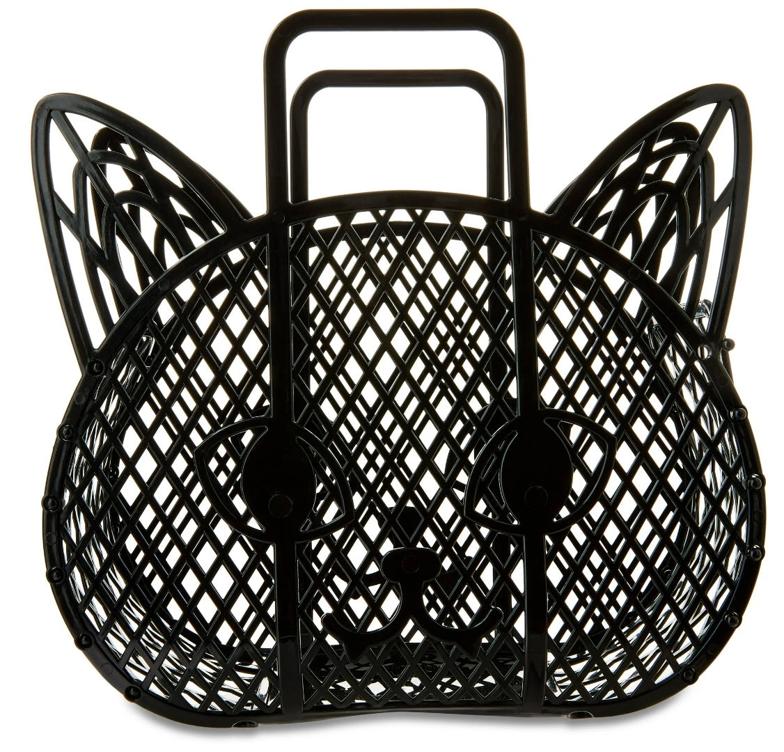 HALLOWEEN BLACK CAT BASKET