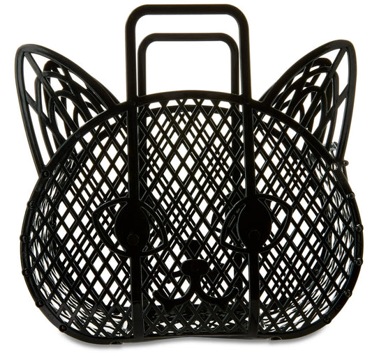 HALLOWEEN BLACK CAT BASKET