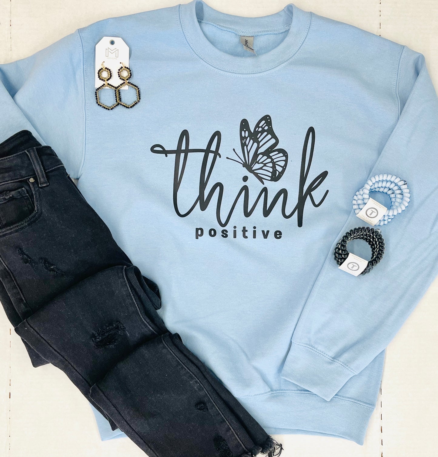 THINK POSITIVE SWEATSHIRT