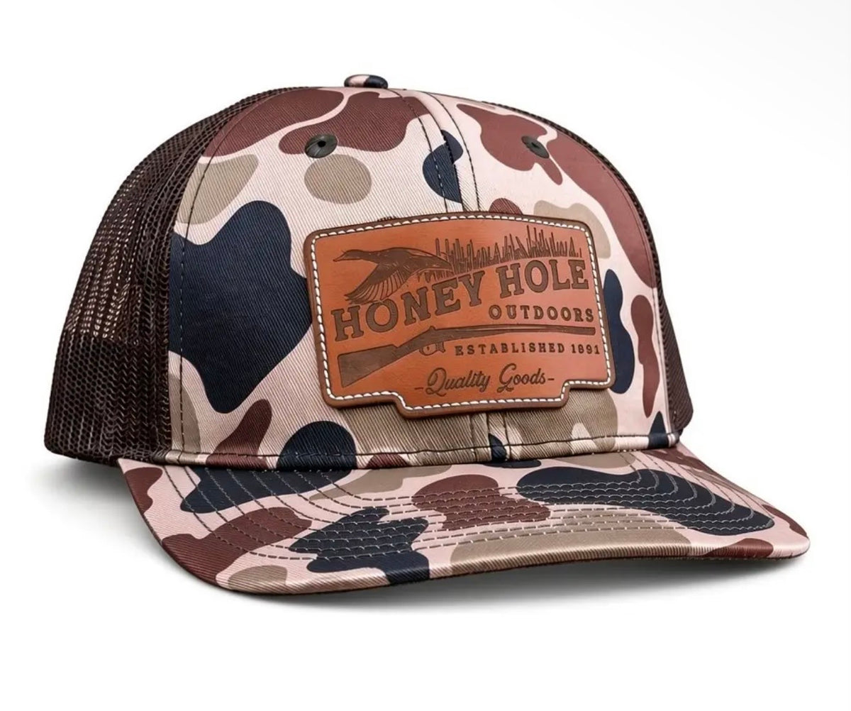 HONEY HOLE DUCK CAMO HAT