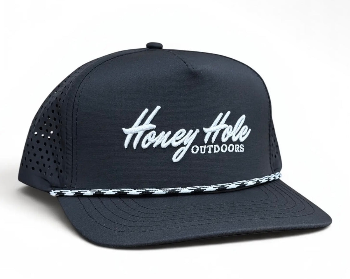 BLACK HONEY HOLE HAT