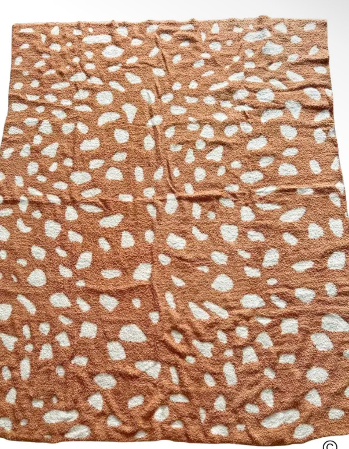 FAWN PRINT BLANKET