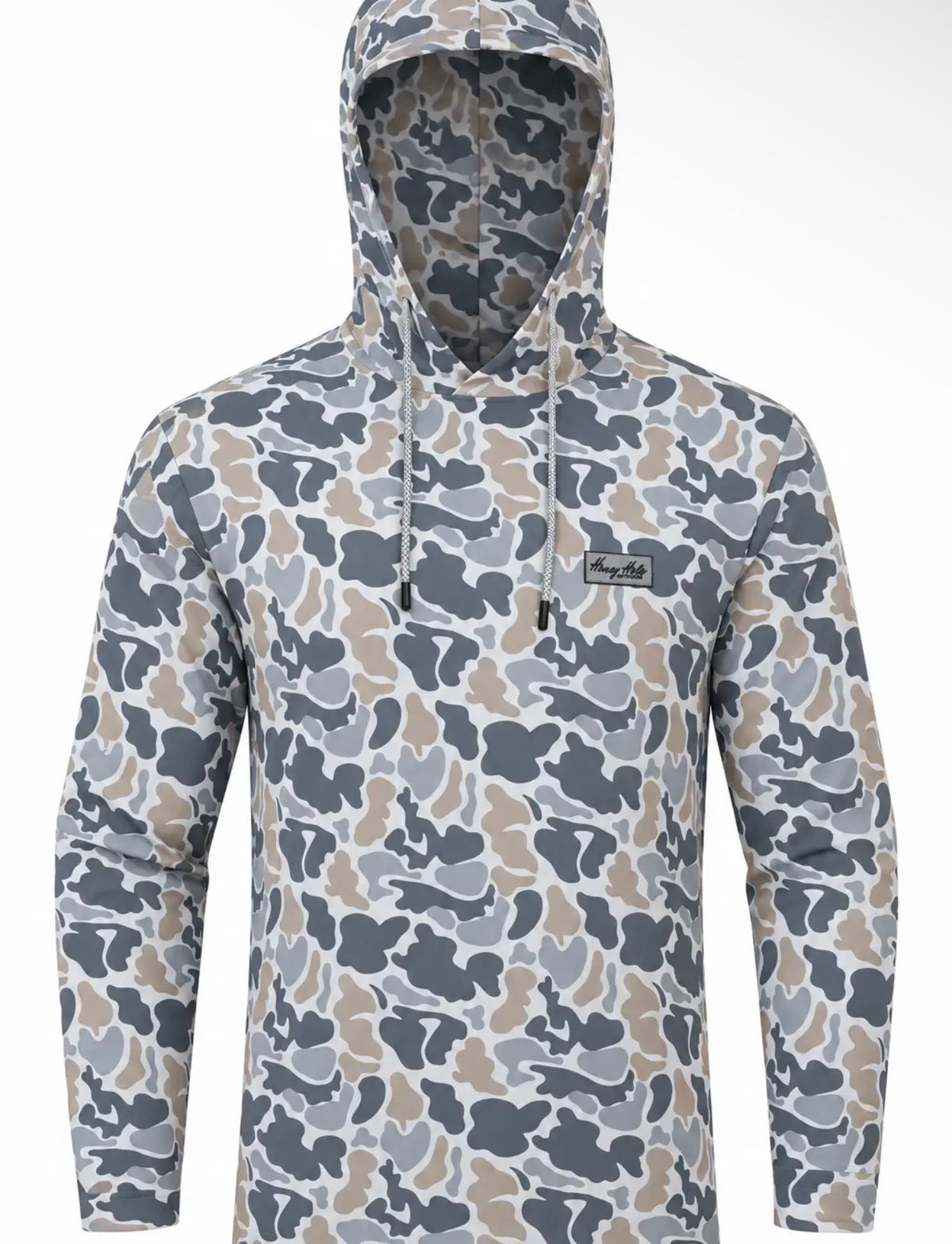 HONEY HOLE SMOKE CAMO HOODIE