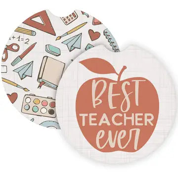 BEST TEACHER SUPPLIES CAR COASTERS