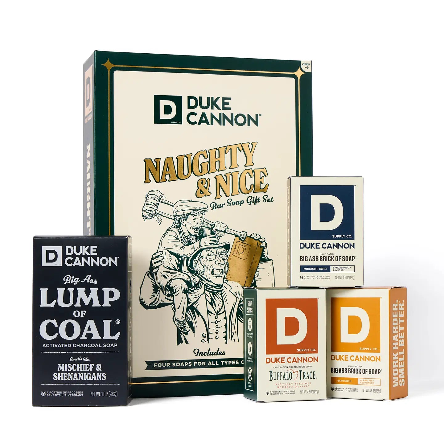 DUKE CANNON BAR SOAP GIFT SET