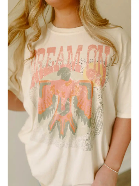 DREAM ON THUNDER BIRD TEE