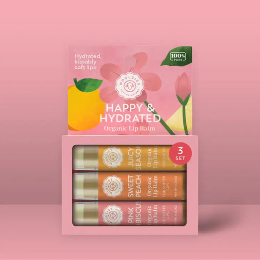 WOOLZIE - HAPPY AND HYDRATED LIP SET