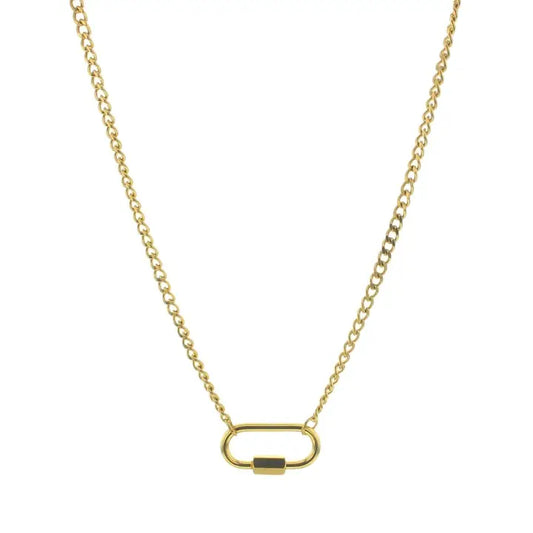 CHARM BAR GOLD CHAIN