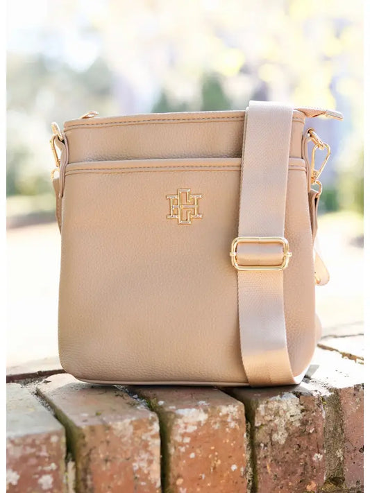 BRIGGS CROSSBODY - TAUPE