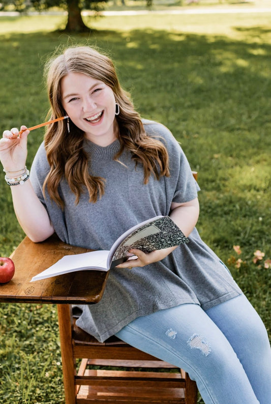 BACK TO SCHOOL - THE PRESLEY KNIT TOP
