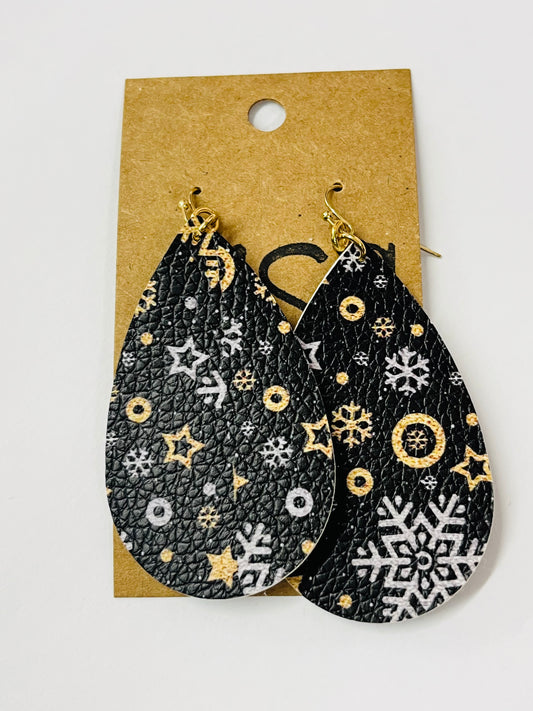 STARS AND SNOWFLAKE EARRINGS