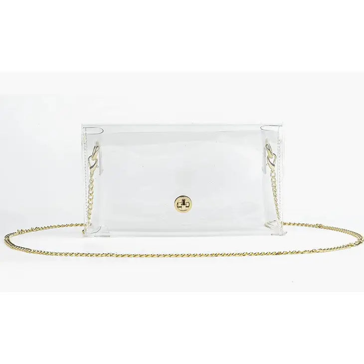 CLEAR CROSSBODY PURSE