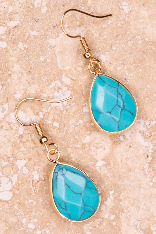 BABY BETTY TURQUOISE EARRINGS