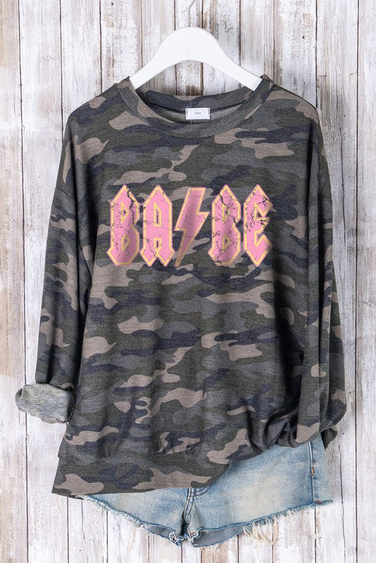 CAMO LIGHTING BABE TOP