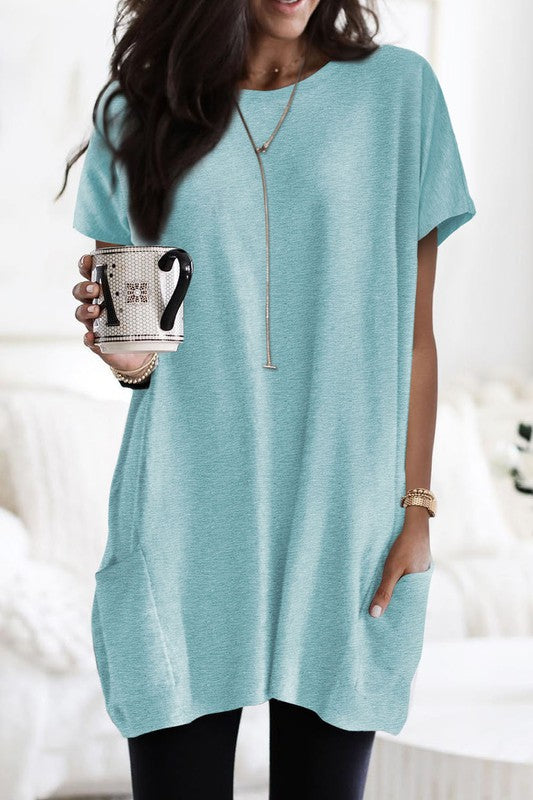 DOWNTOWN LIGHTS OVERSIZE TSHIRT DRESS