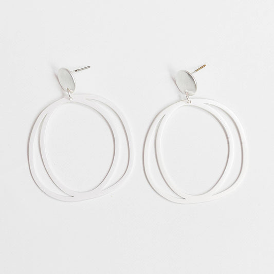 DREY SILVER EARRINGS