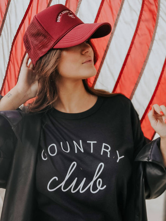 COUNTRY CLUB OVERSIZED TEE