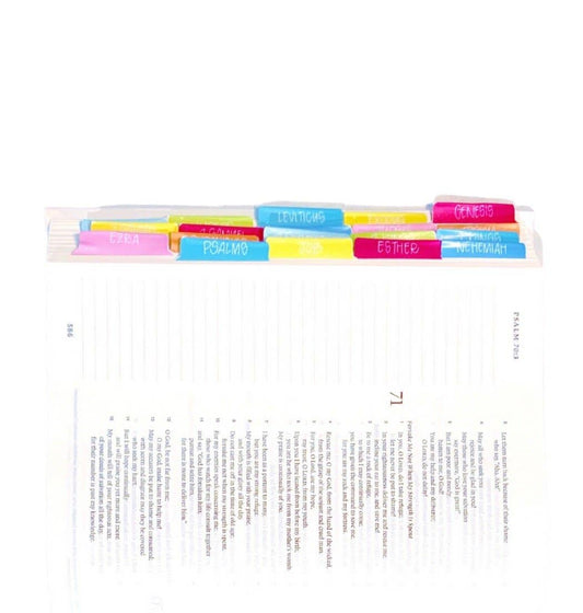 ALL SHE WROTE NOTES SOLID BIBLE TAB STICKERS