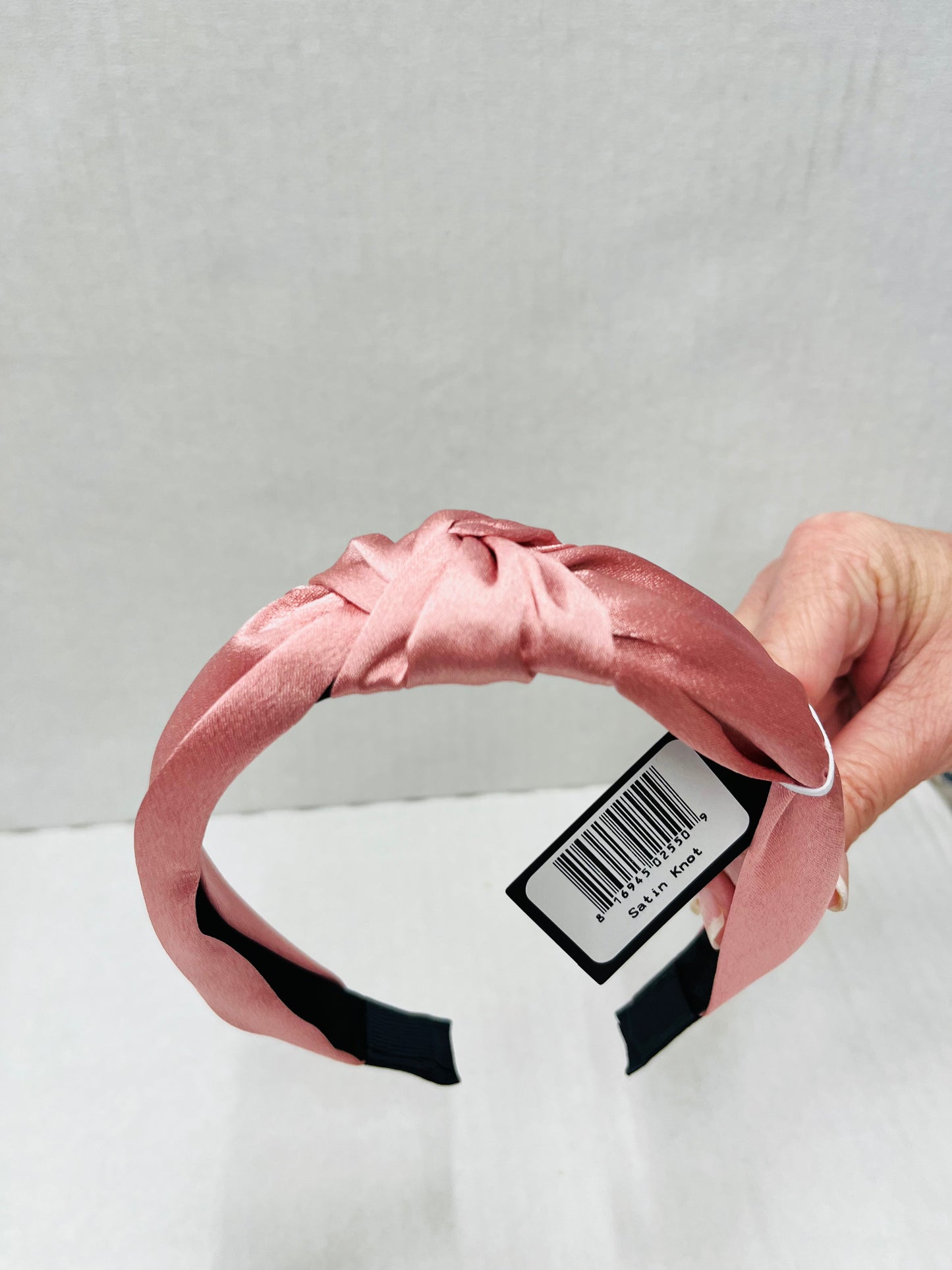 SOLID SATIN KNOT HEADBANDS