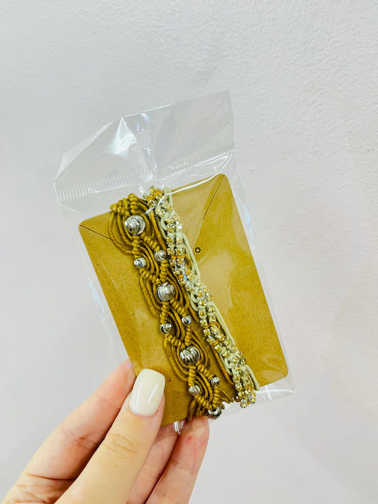 KEISHA HAND WOVEN BRACELET