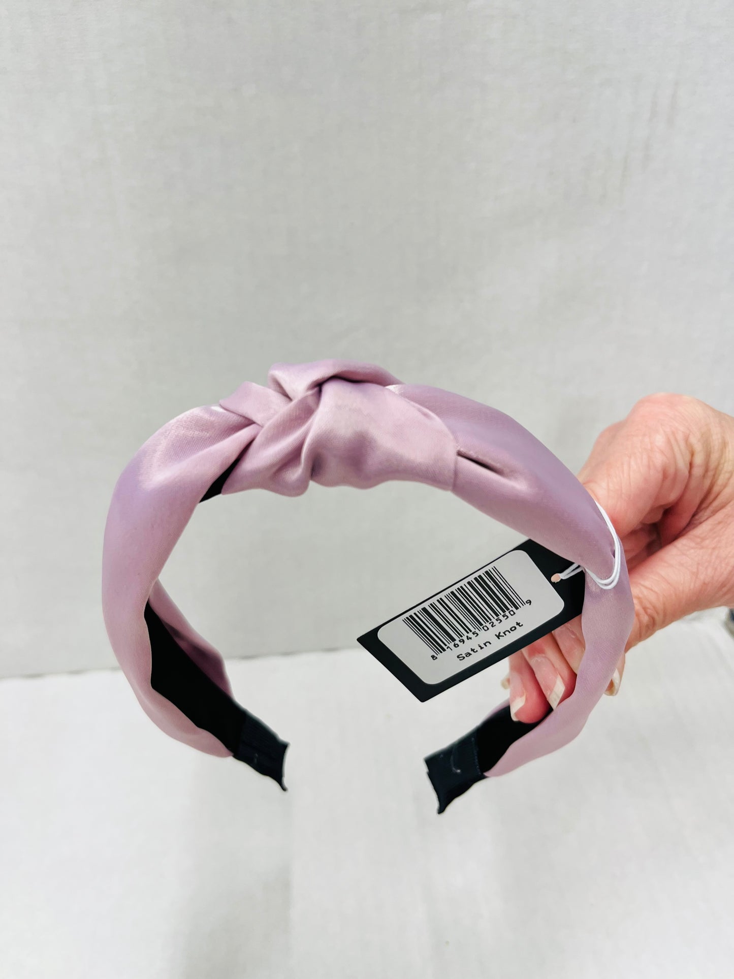 SOLID SATIN KNOT HEADBANDS