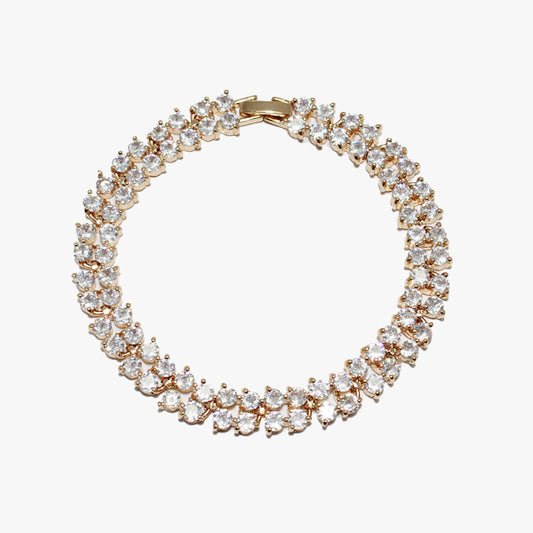 TWO LINE GOLD BRACELET