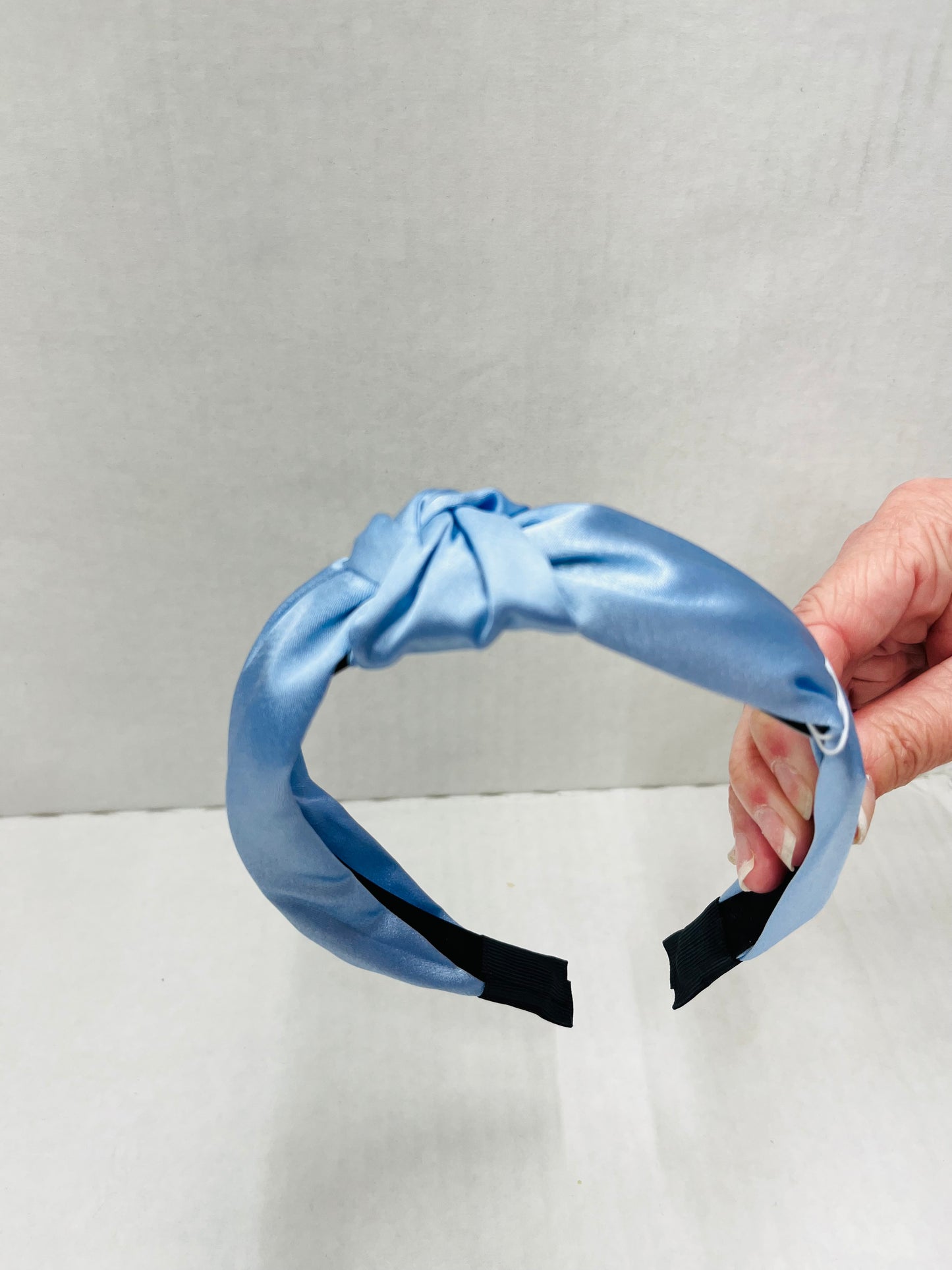 SOLID SATIN KNOT HEADBANDS