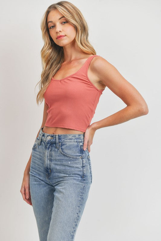 IN MY FAVOR CROP TANK